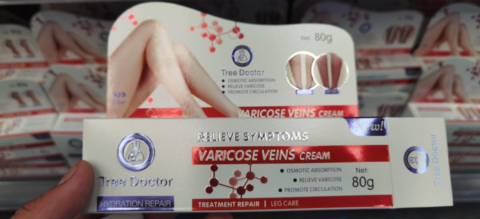 Detalle crema varices
