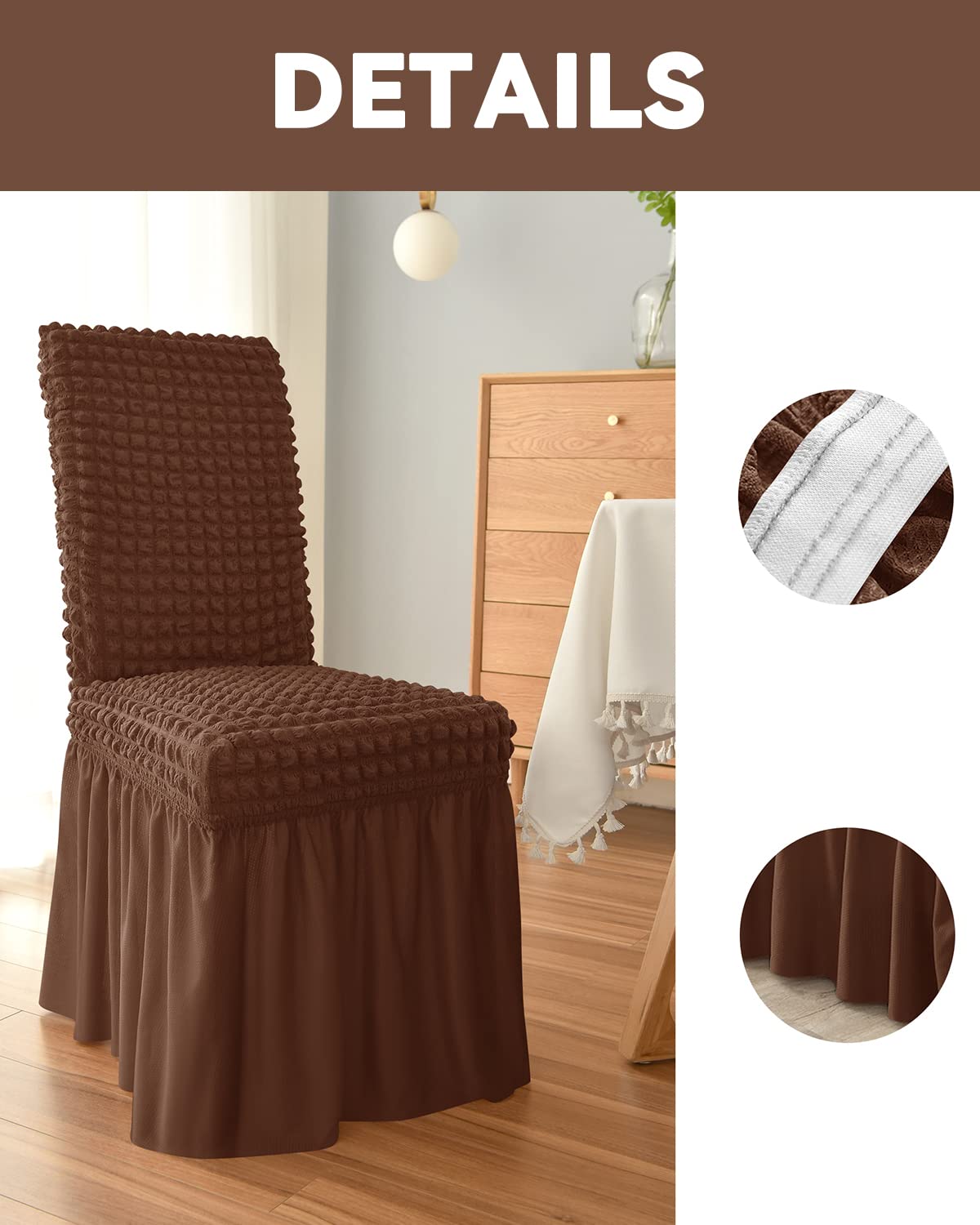 Cobertor para Sillas - color: Corinto